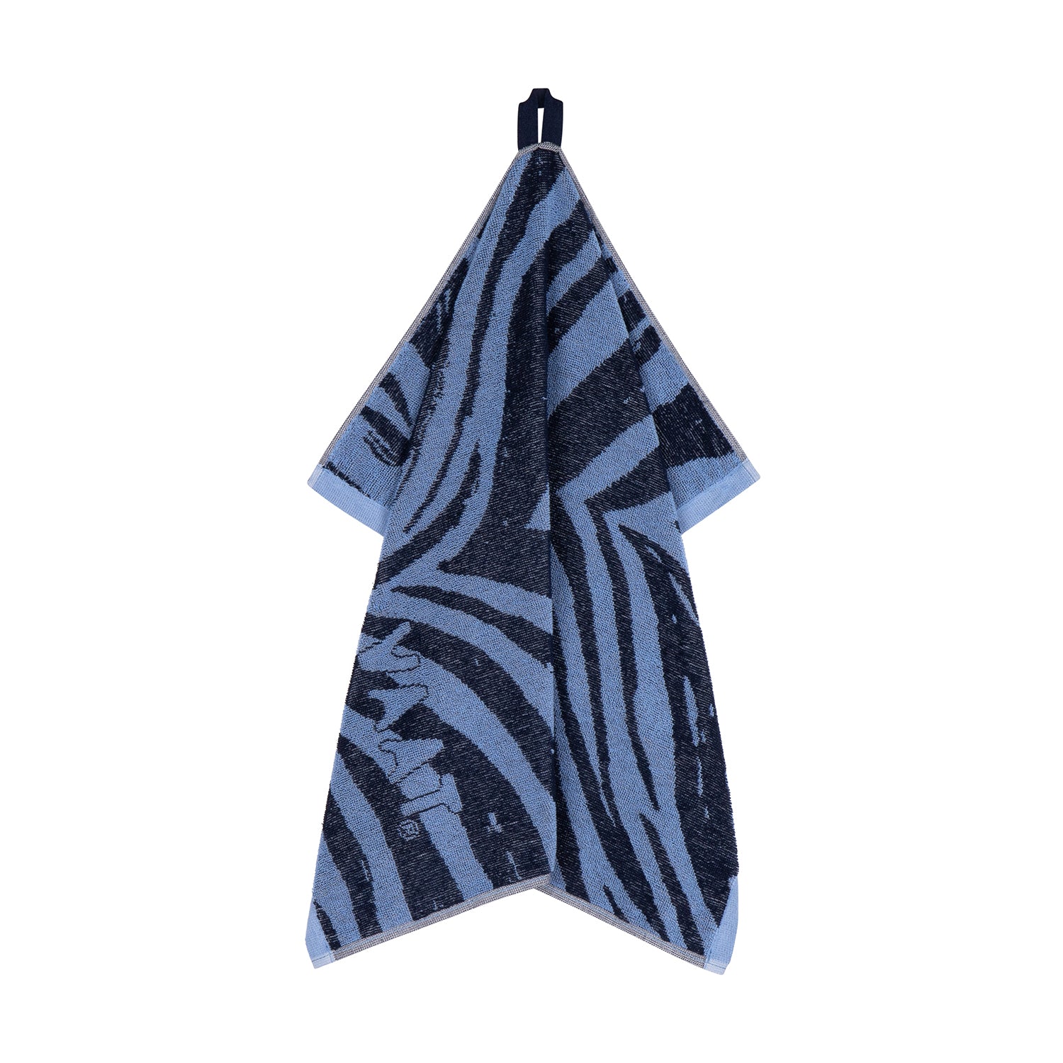 Set of kitchen towels I love zebra - denim / baby blue - 50 x 60 cm (6 ...