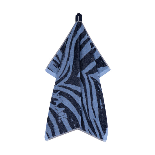 Set of kitchen towels I love zebra - denim / baby blue - 50 x 60 cm (6 pieces)