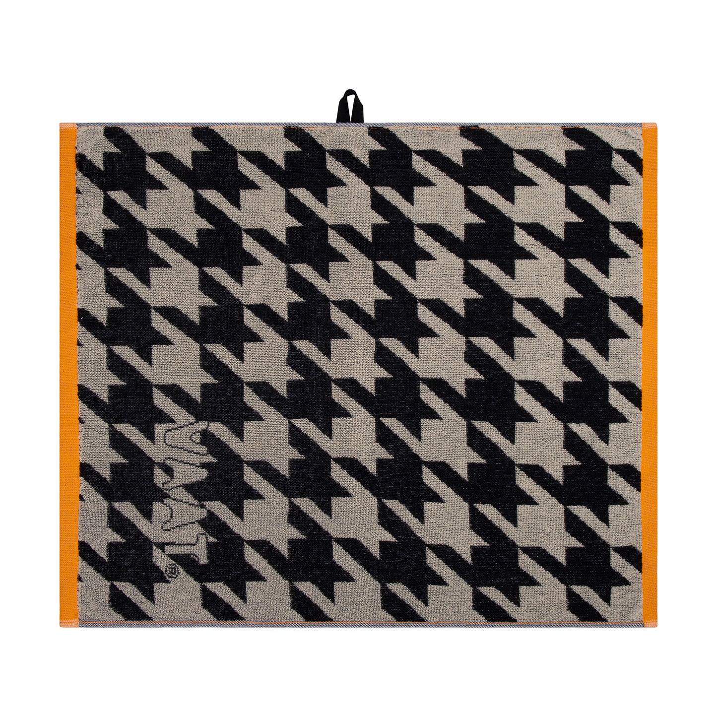 Set of kitchen towels I love houndstooth - black / sand - 50 x 60 cm (6 pieces)